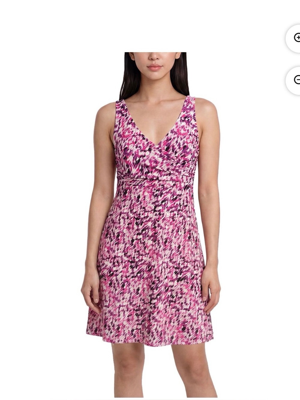 Lands end one pice swim dress swimsuit nwt M